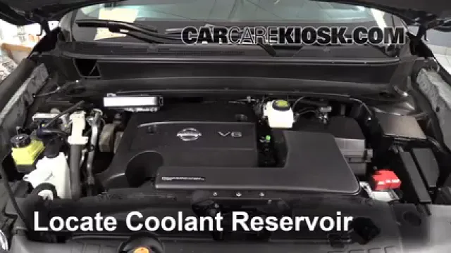 2013 Nissan Pathfinder SV 3.5L V6 Refrigerante (anticongelante) Sellar pérdidas